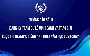 Đăng Ký Thi Ioe Olympic Tiếng Anh 2024 Tphcm Violet